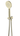 Mica Wide Hand Shower on Bracket - Hera Bathware X Bella Vista R01 - V2 - SHRT - FG | French Gold