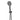 Mica Wide Hand Shower on Bracket - Hera Bathware X Bella Vista R01 - V2 - SHRT - GM | Gunmetal