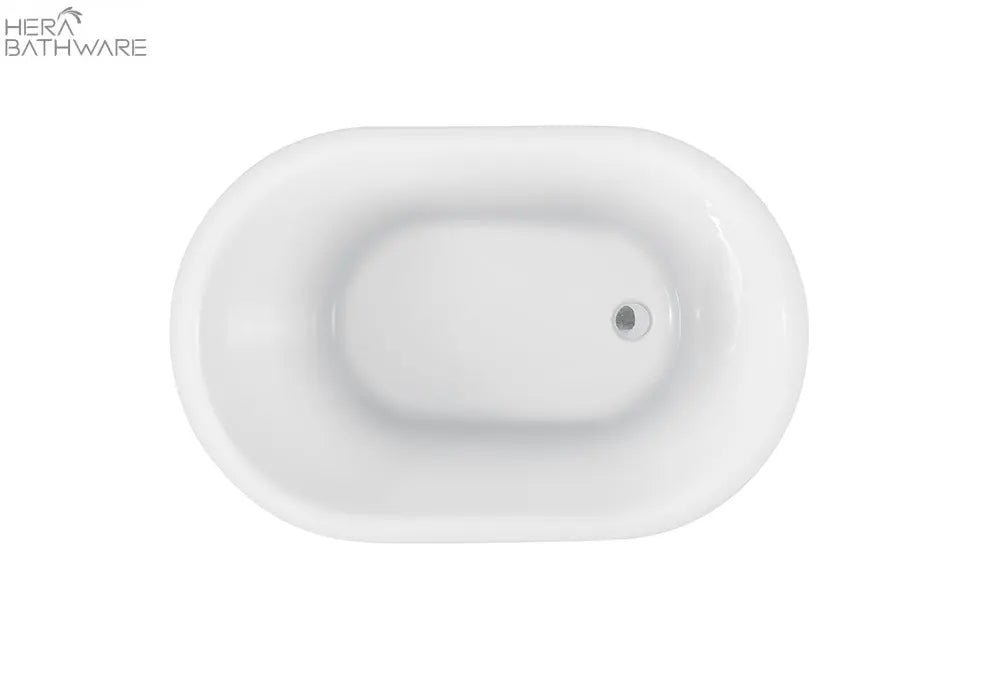 Mini Free Standing Bathtub - Hera Bathware1200mmGloss White