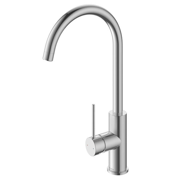 Minimalist MK2 Sink Mixer Goose Neck | Methven - Hera Bathware X Methven MNKGNCP | Chrome