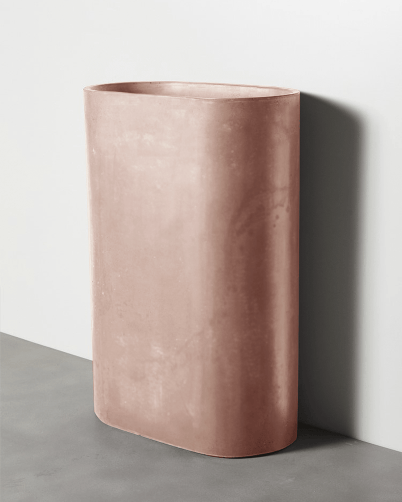 Molli Freestanding Basin (formerly Tropez) (Blush Pink) - Hera Bathware