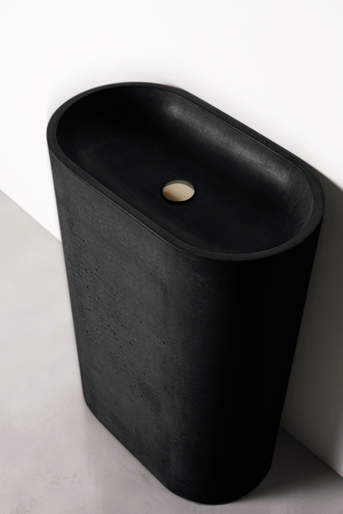 Molli Freestanding Basin (formerly Tropez) (Charcoal) - Hera Bathware