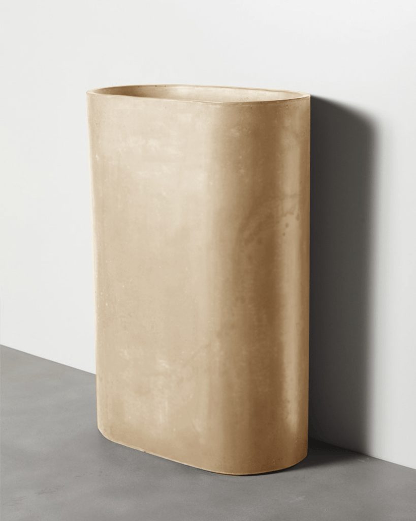 Molli Freestanding Basin (formerly Tropez) (Custard) - Hera Bathware