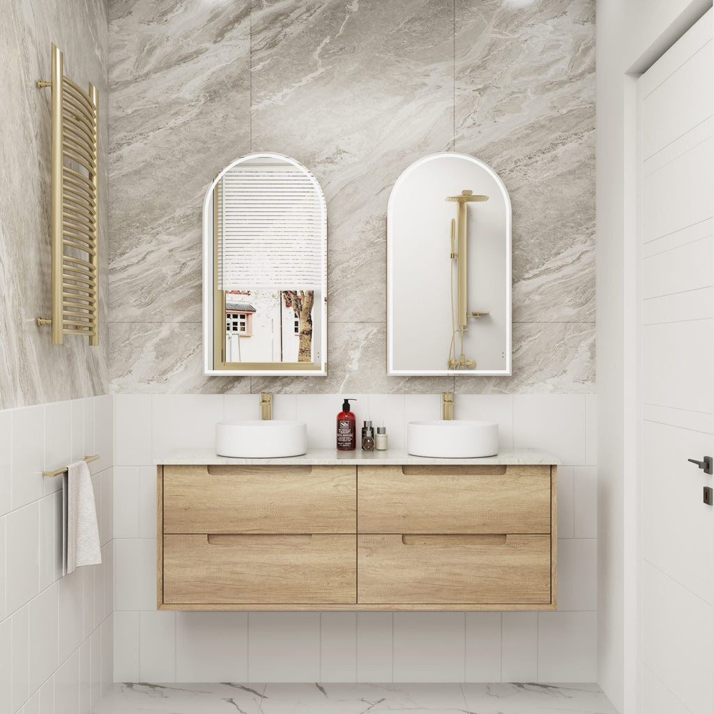 Moreno Wall Hung Vanity 600 - 1500mm - Hera Bathware X Aulic CAWH51 - 600 | 600mmCabinet Only