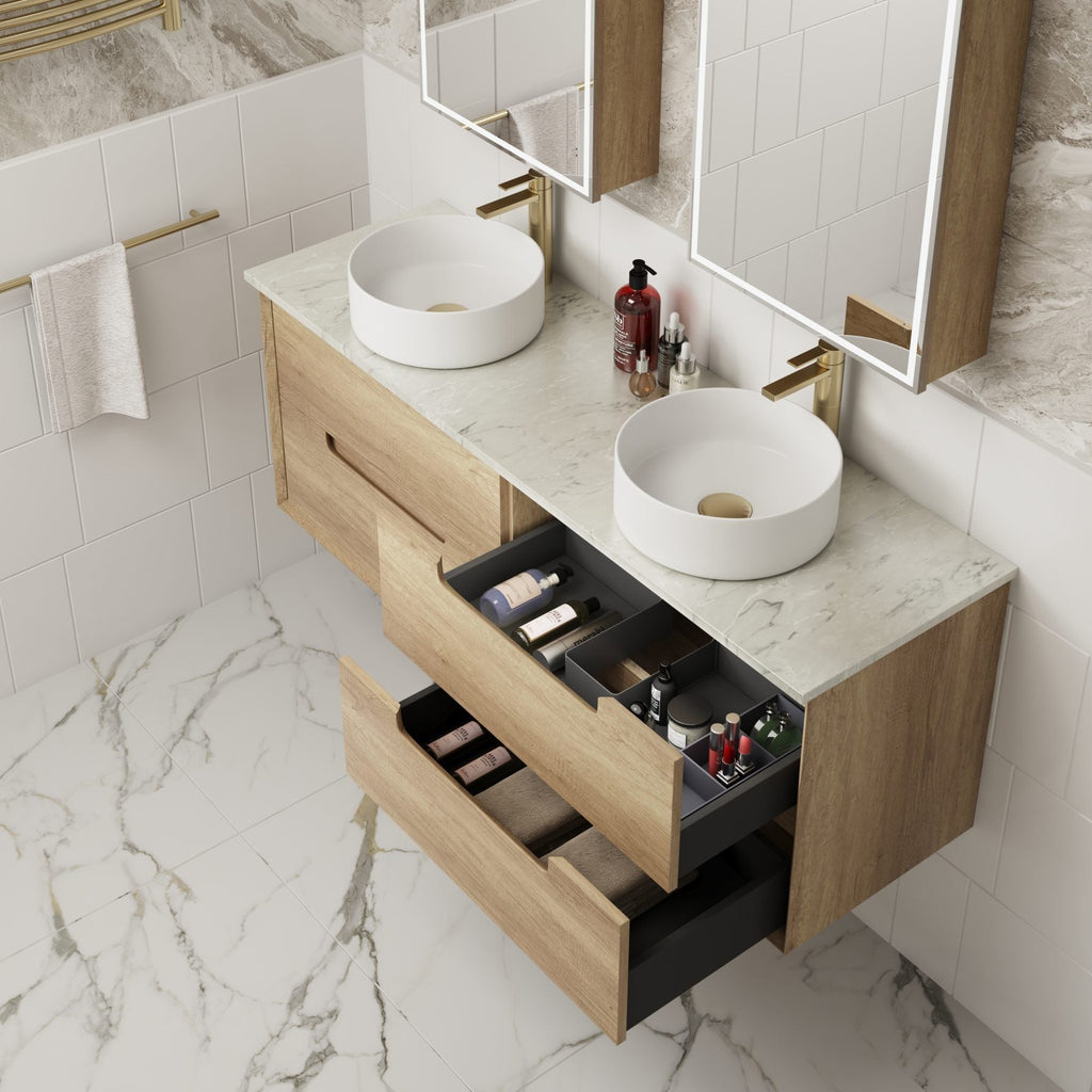Moreno Wall Hung Vanity 600 - 1500mm - Hera Bathware X Aulic CAWH51 - 600 | 600mmCabinet Only