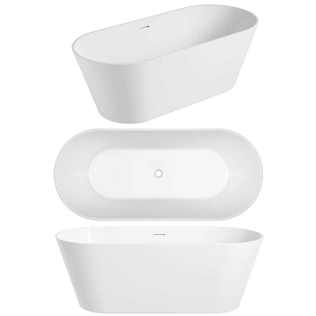 Nava Bath Tub Freestanding | Oceano - Hera Bathware1400mmFreestanding