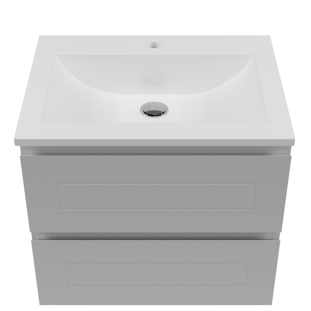 Nevada Plus Classic Vanity 600mm - Hera BathwareCabinet OnlyFreestanding