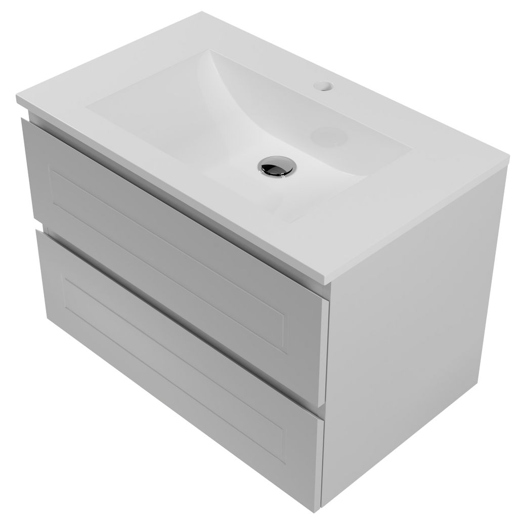 Nevada Plus Classic Vanity 750mm - Hera BathwareCabinet OnlyFreestanding