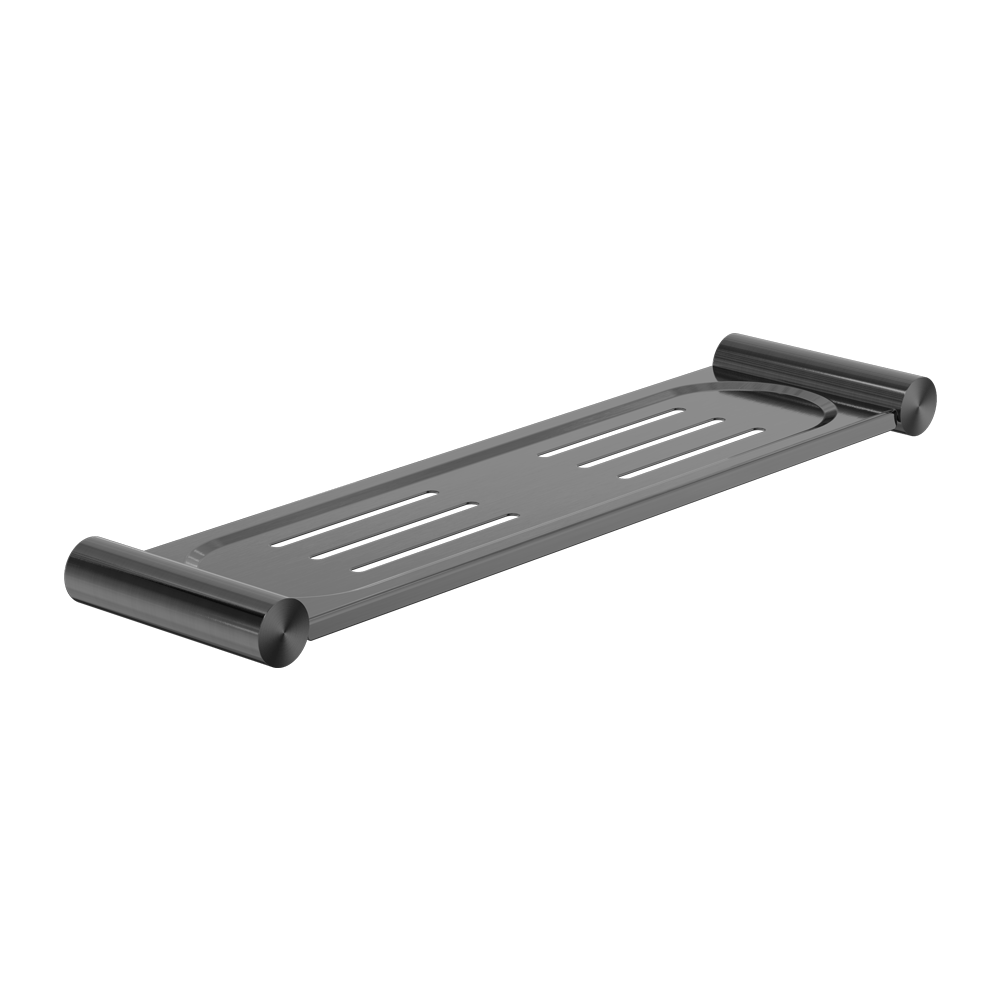 New MECCA Shower Shelf - Hera BathwareGun Metal
