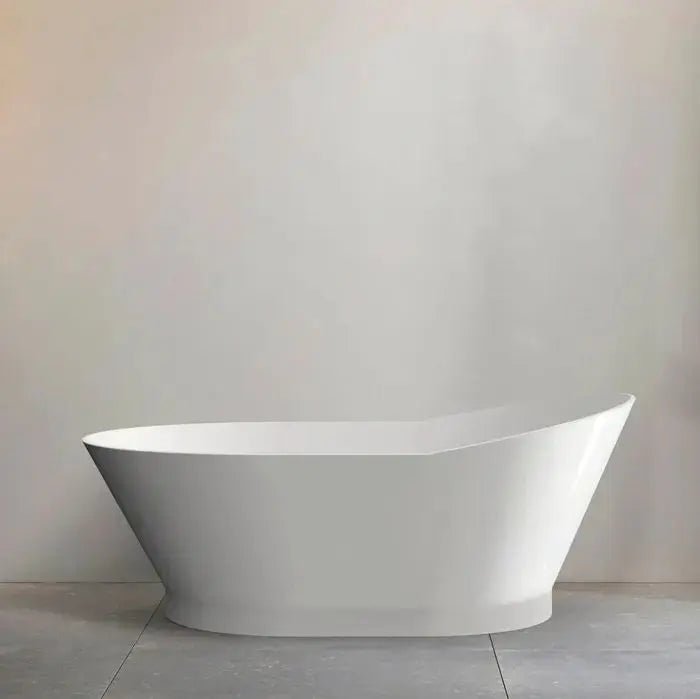 NEW YORK Gloss White Free Standing Bathtub - Hera Bathware1500mmGloss White