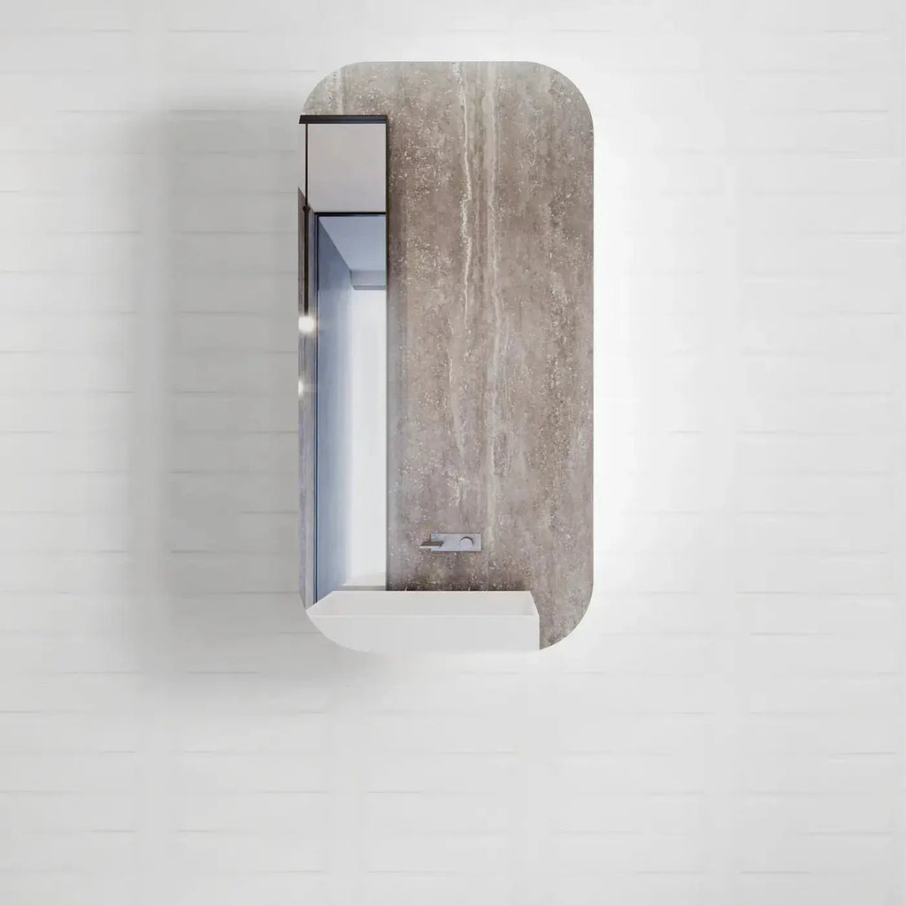 Newport Shaving Cabinet | OTTI - Hera BathwareMatte White
