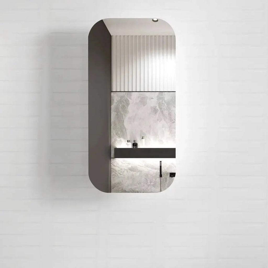 Newport Shaving Cabinet | OTTI - Hera BathwareNatural Oak