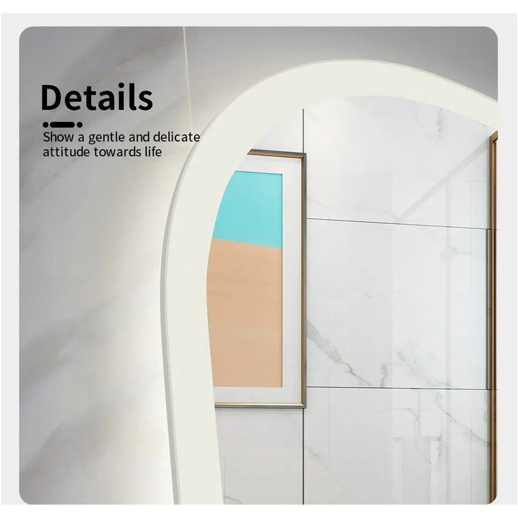 NIK Oval LED Mirror - Brushed Gold - Hera BathwareBrushed Gold