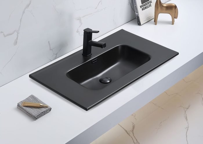 OLIVIA Ceramic Top Matte - Hera Bathware900mmMatte Black