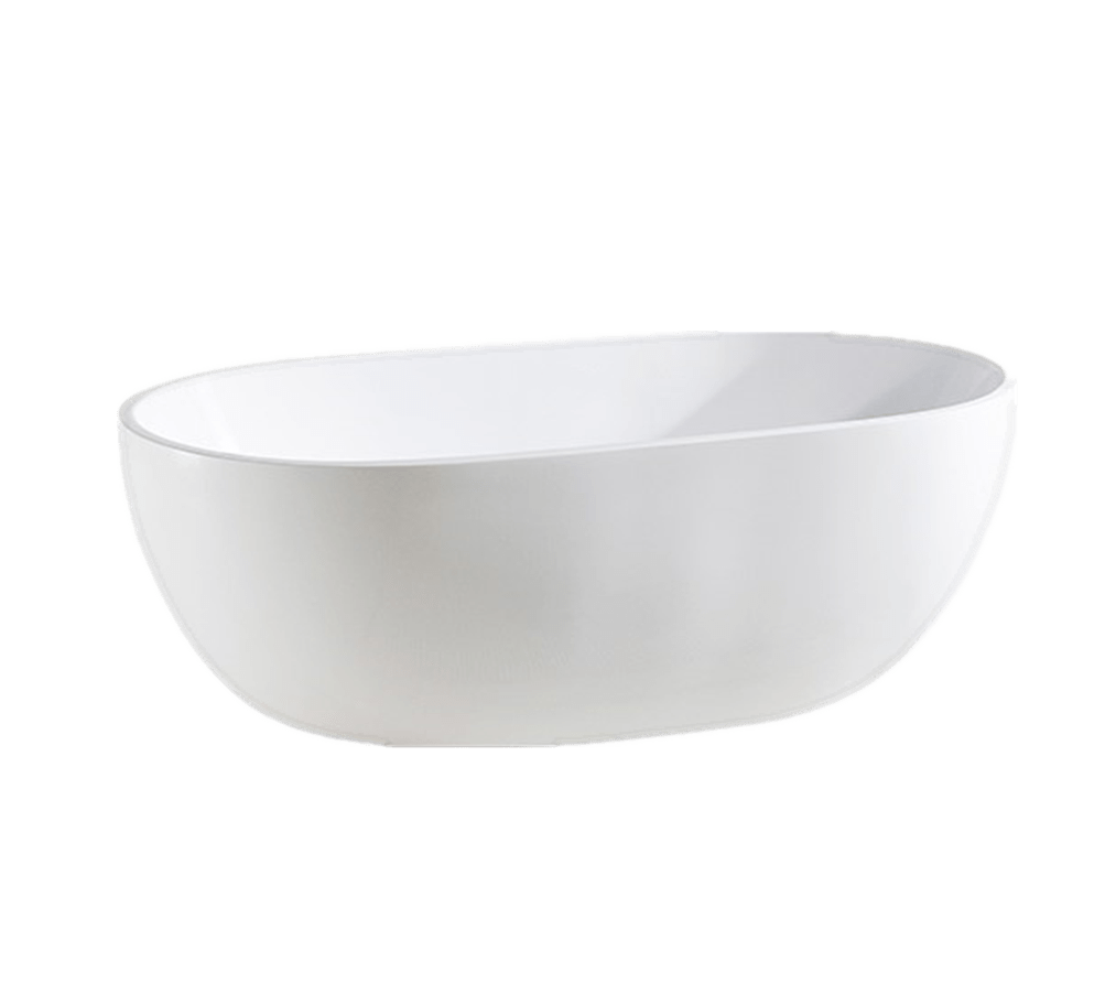 Olivia Oval Freestanding Bathtub | Compact Bathtubs - Hera Bathware1300mm