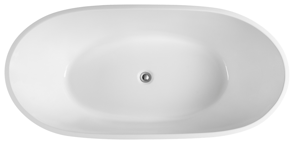 Olivia Oval Freestanding Bathtub | Compact Bathtubs - Hera Bathware1300mm