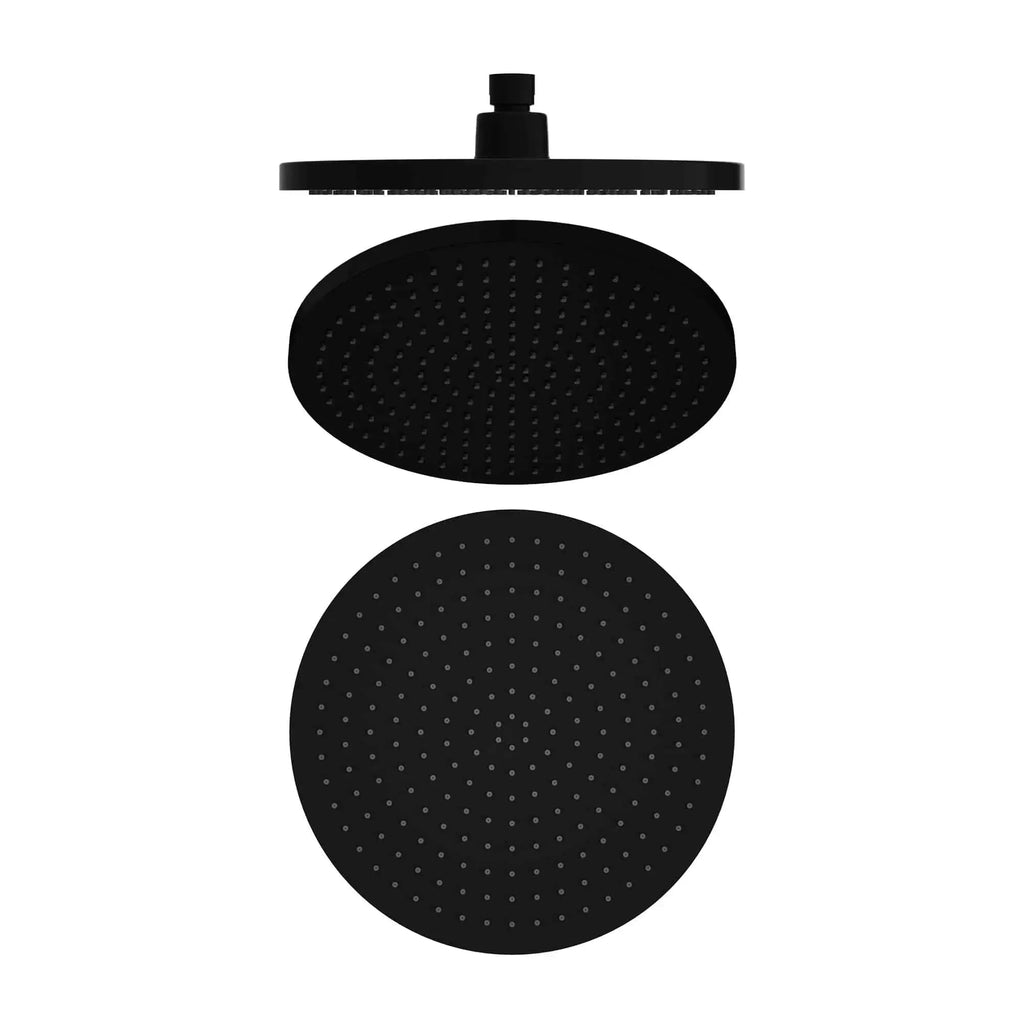 Opal Air Shower Head - Hera BathwareMatte Black