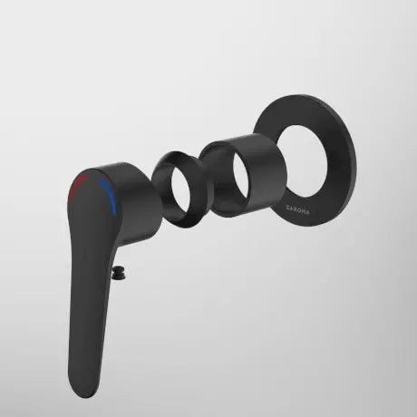 OPAL BATH/SHOWER MIXER TRIM KIT - Hera BathwareMatte Black