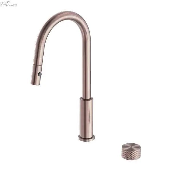 Opal Progressive Pull out Sink Mixer with Vegie Spray Function - Hera BathwareBrushed Bronze