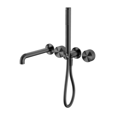 Opal Progressive Shower System with Spout 230/250mm Seperate - Hera BathwareBrushed Nickel230mm