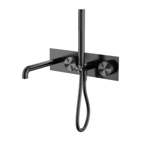 Opal Progressive Shower System with Spout 230/250mm - Hera BathwareBrushed Nickel230mm