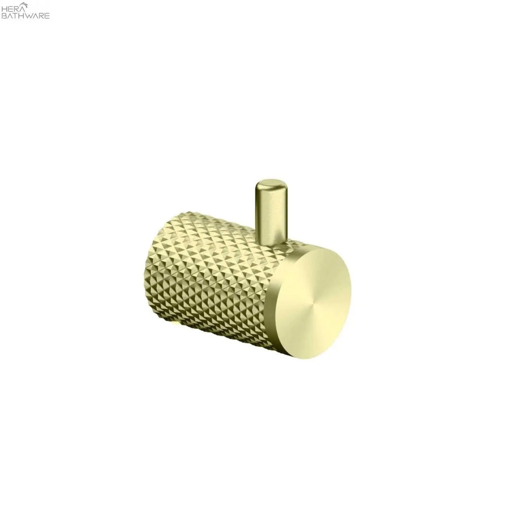 Opal Robe Hook - Hera BathwareBrushed Gold