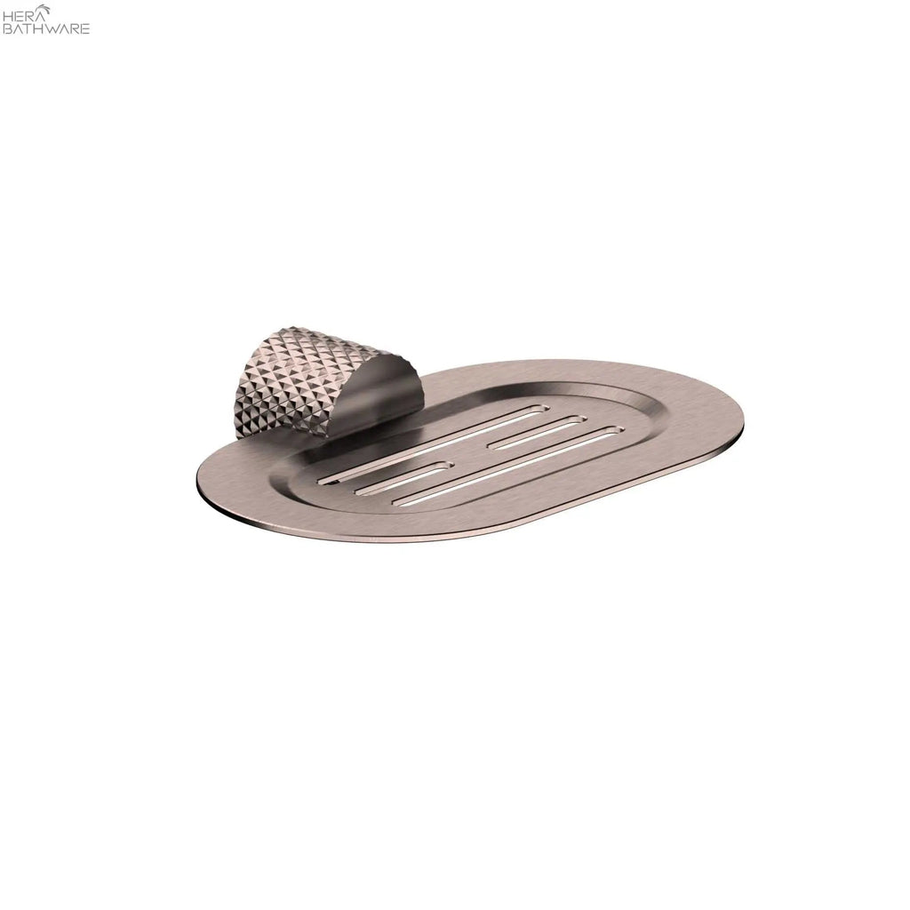 Opal Soap Dish Holder - Hera BathwareBrushed Bronze