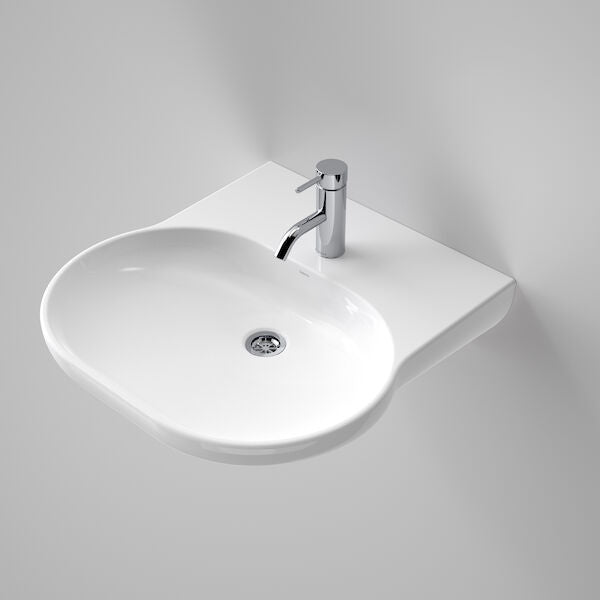 OPAL Sole Wall Basin 550mm | CAROMA - Hera Bathware