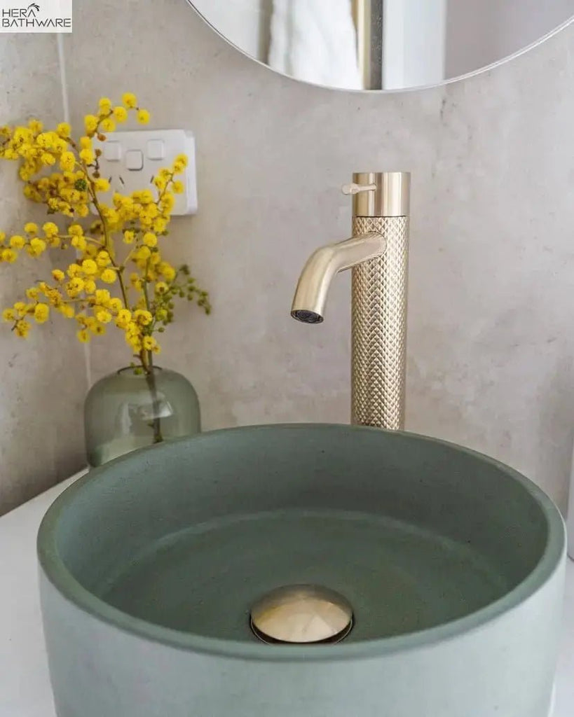 Opal Tall Basin Mixer - Hera BathwareGraphite