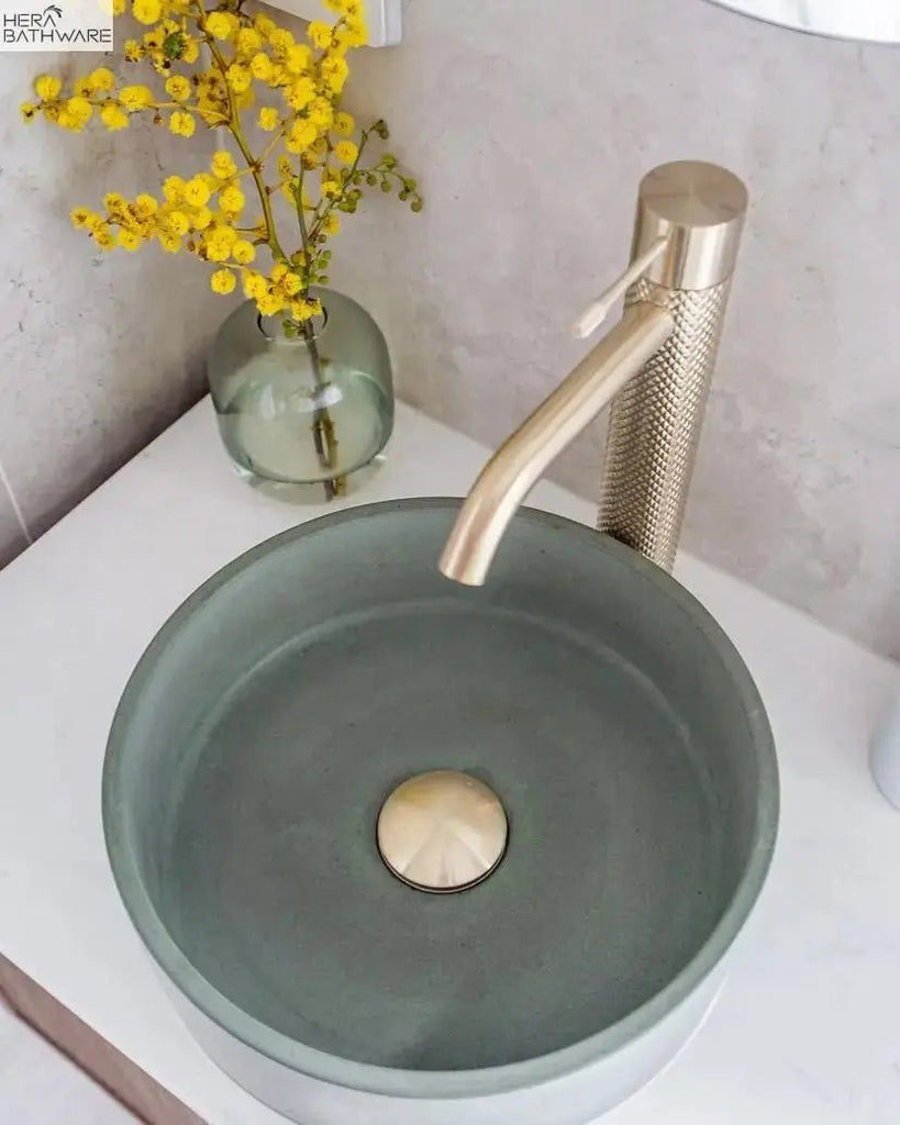 Opal Tall Basin Mixer - Hera BathwareGraphite