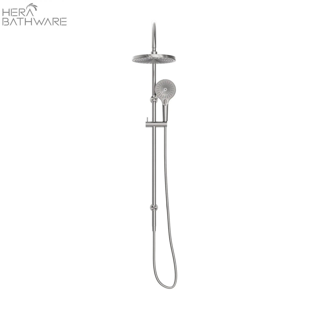 OPAL Twin Shower Set | Nero - Hera BathwareBrushed Bronze