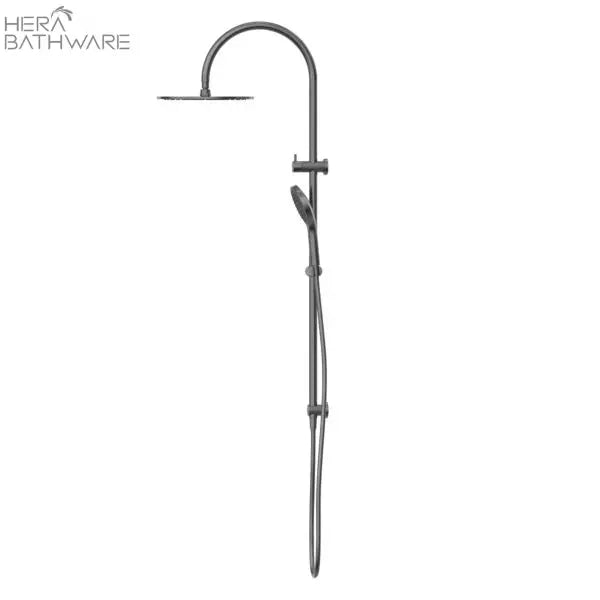 OPAL Twin shower with Air shower II | Nero - Hera BathwareBrushed Bronze