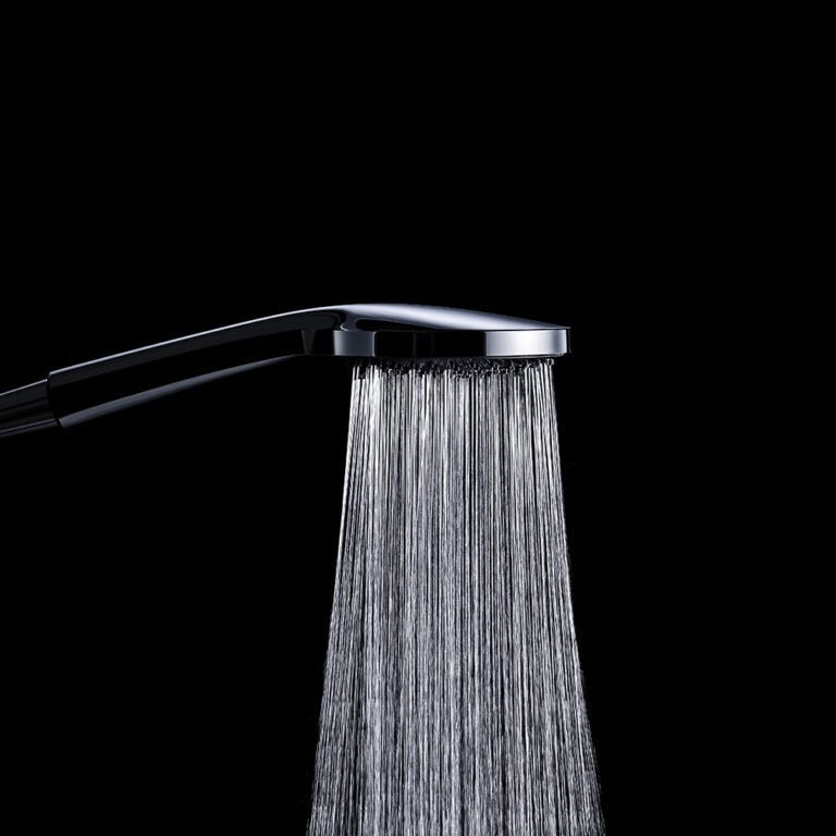 Opal Twin Shower with Air Shower | Nero - Hera BathwareBrushed Gold