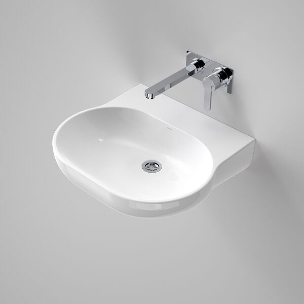 OPAL Wall Basin 510mm | CAROMA - Hera BathwareNo Tap Hole