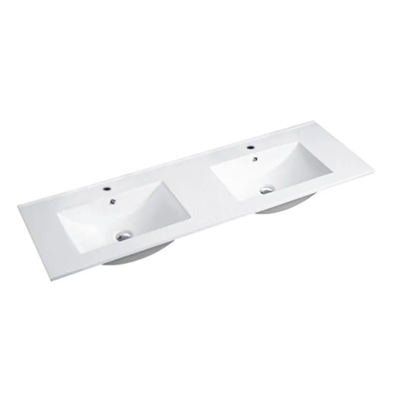 OTTI | SLIM LINE CERAMIC TOP WITH TAPHOLE & OVERFLOW - Hera Bathware1200S