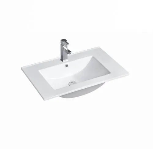 OTTI | SLIM LINE CERAMIC TOP WITH TAPHOLE & OVERFLOW - Hera Bathware600