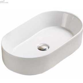 Oval Ultra Slim Above - Counter Basin 525*300*115 - Hera BathwareGloss WhiteOval