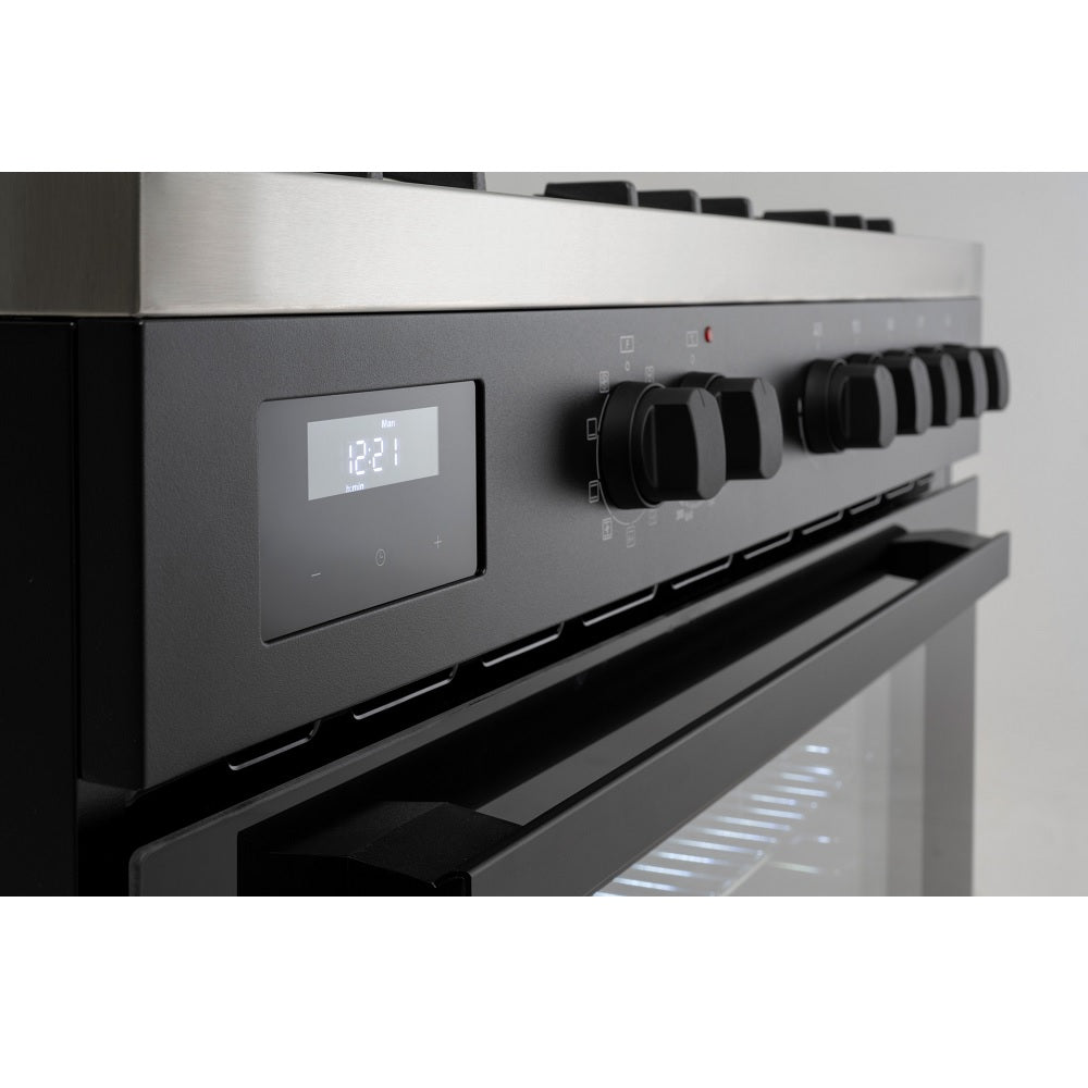 Oven 90cm Freestanding Dual Fuel Black EO90FSDPBL - Hera BathwareBlack