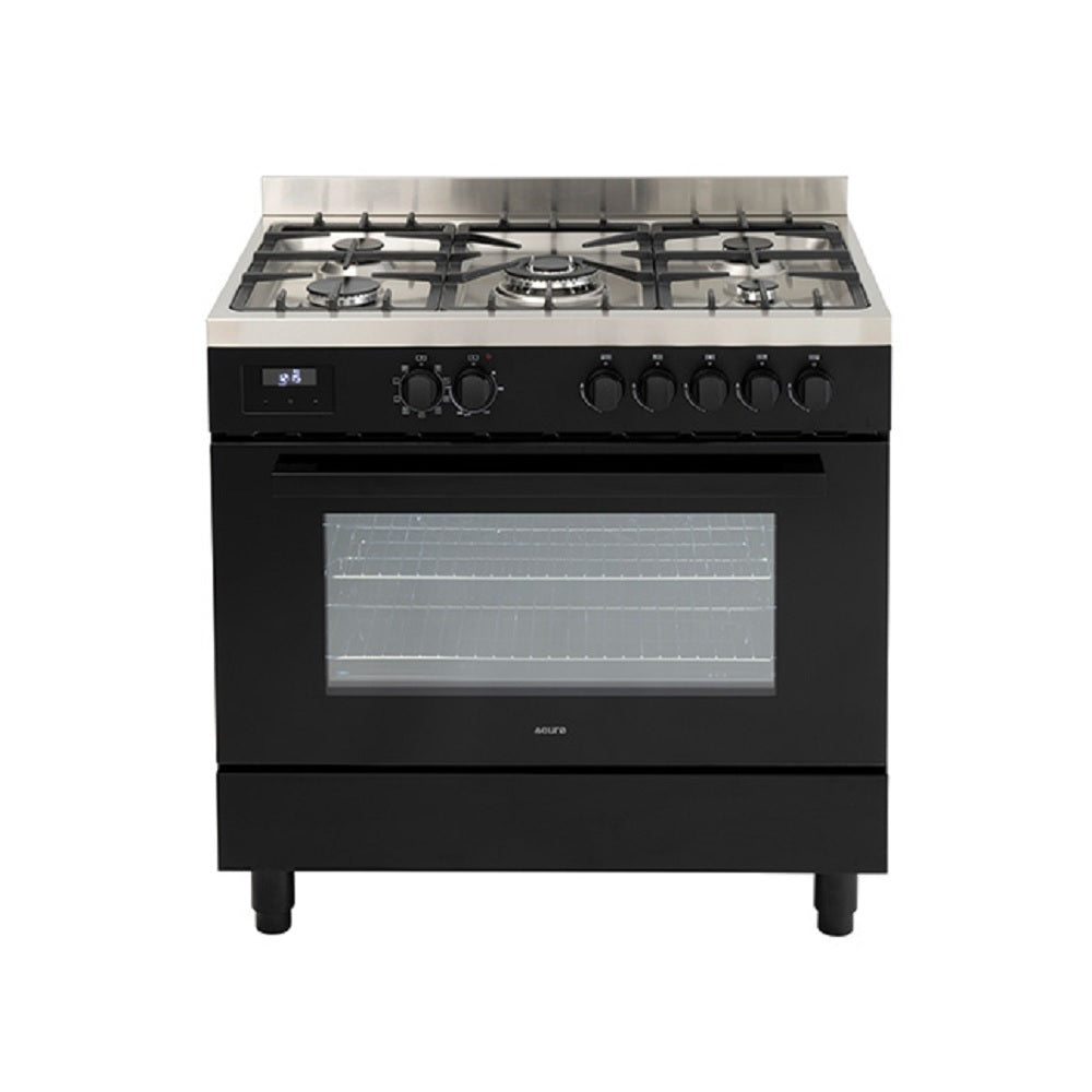 Oven 90cm Freestanding Dual Fuel Black EO90FSDPBL - Hera BathwareBlack