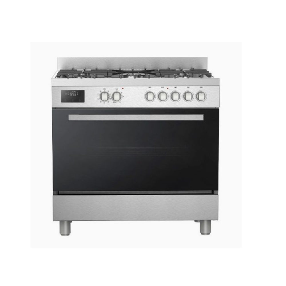 Oven 90cm Freestanding Dual Fuel Stainless Steel EO90FSDPSX - Hera BathwareStainless Steel