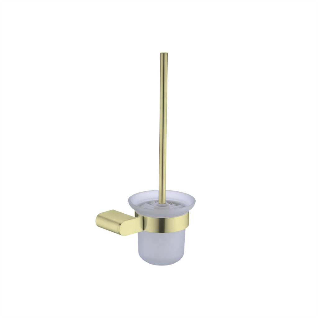 Overstock | Brand New BIANCA Toilet Brush Holder Brushed Gold - Hera Bathware X Nero Tapware NR9088BG |
