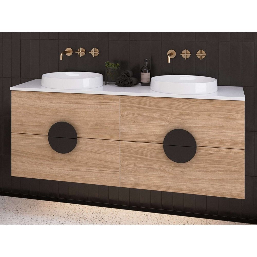Oxbow Wall Hung Vanity 600mm - 1800mm Cabinet only - Hera Bathware600mmCenter Bowl