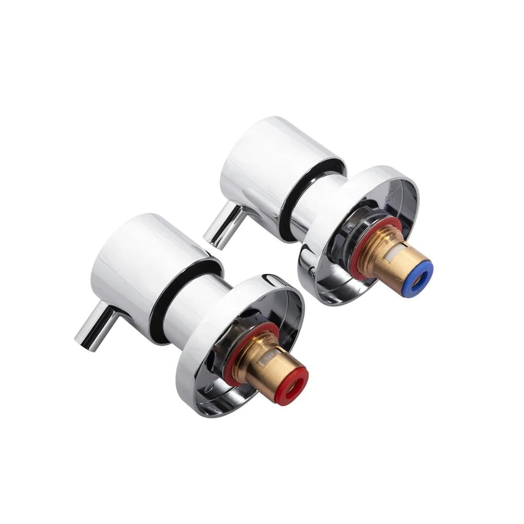 PANDRA Wall Top Assemblies - Chrome - Hera BathwareChrome