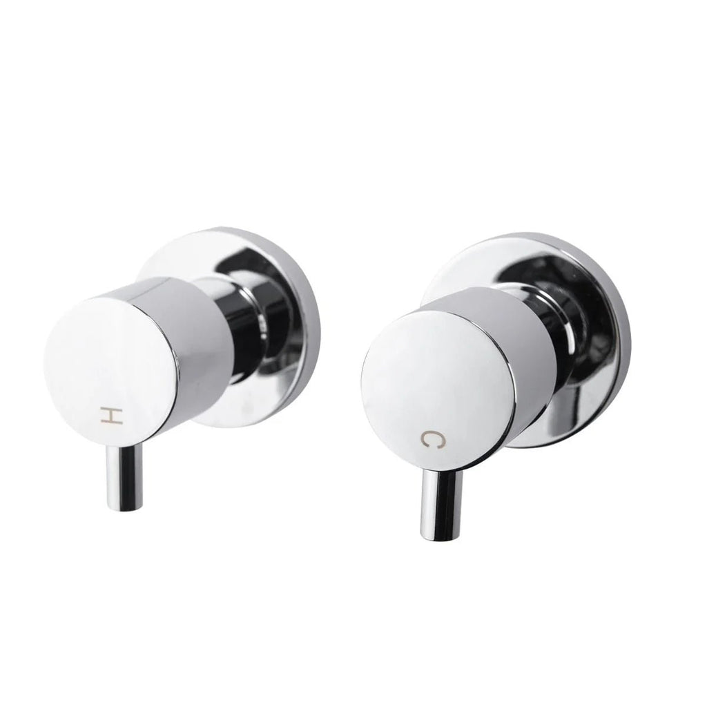 PANDRA Wall Top Assemblies - Chrome - Hera BathwareChrome