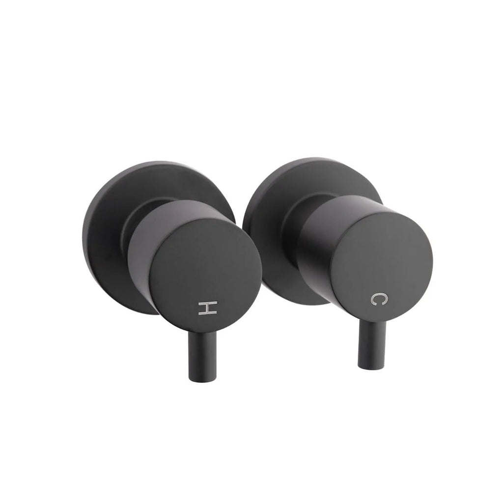 PANDRA Wall Top Assemblies - Matte Black - Hera BathwareMatte Black