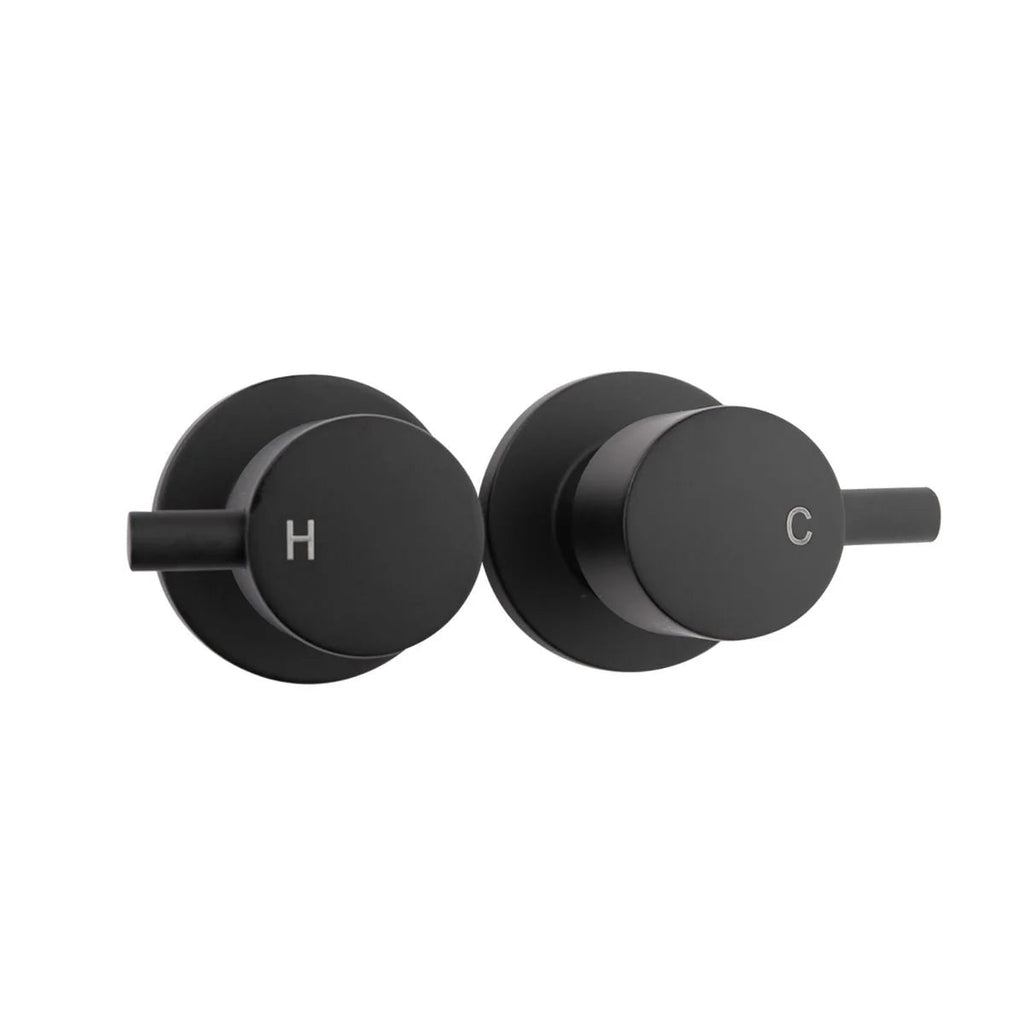 PANDRA Wall Top Assemblies - Matte Black - Hera BathwareMatte Black