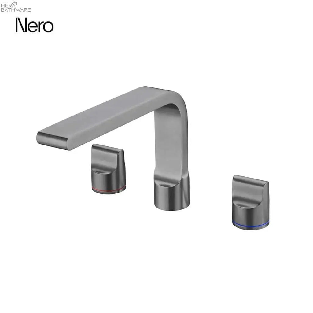 PEARL Basin Mixer Set - Hera BathwareGun Metal