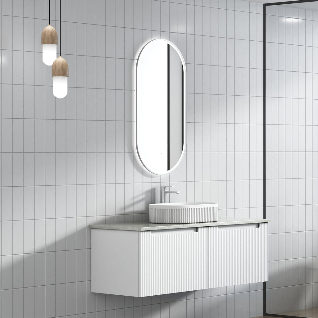 Perla Mark II Wall Hung Vanity 600 - 1800mm - Hera Bathware1200mmCabinet Only