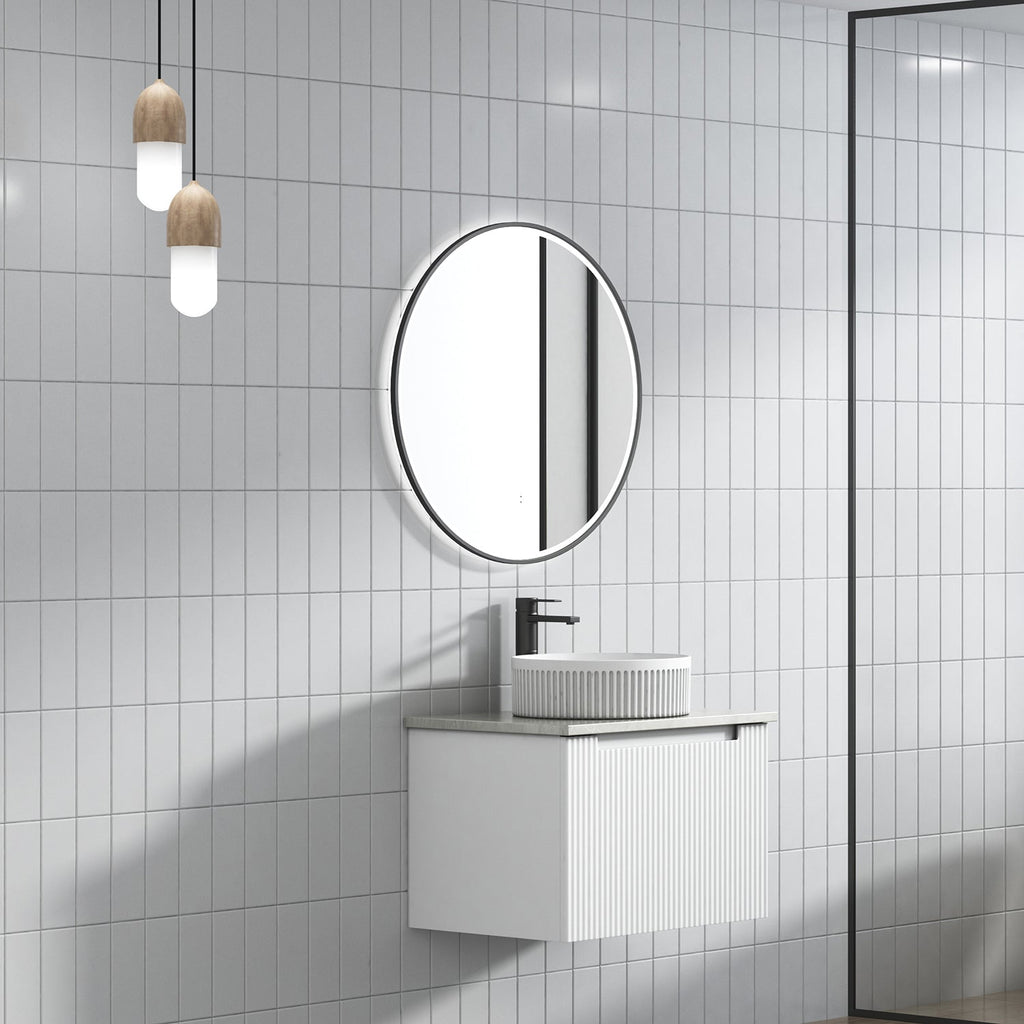 Perla Mark II Wall Hung Vanity 600 - 1800mm - Hera Bathware600mmCabinet Only