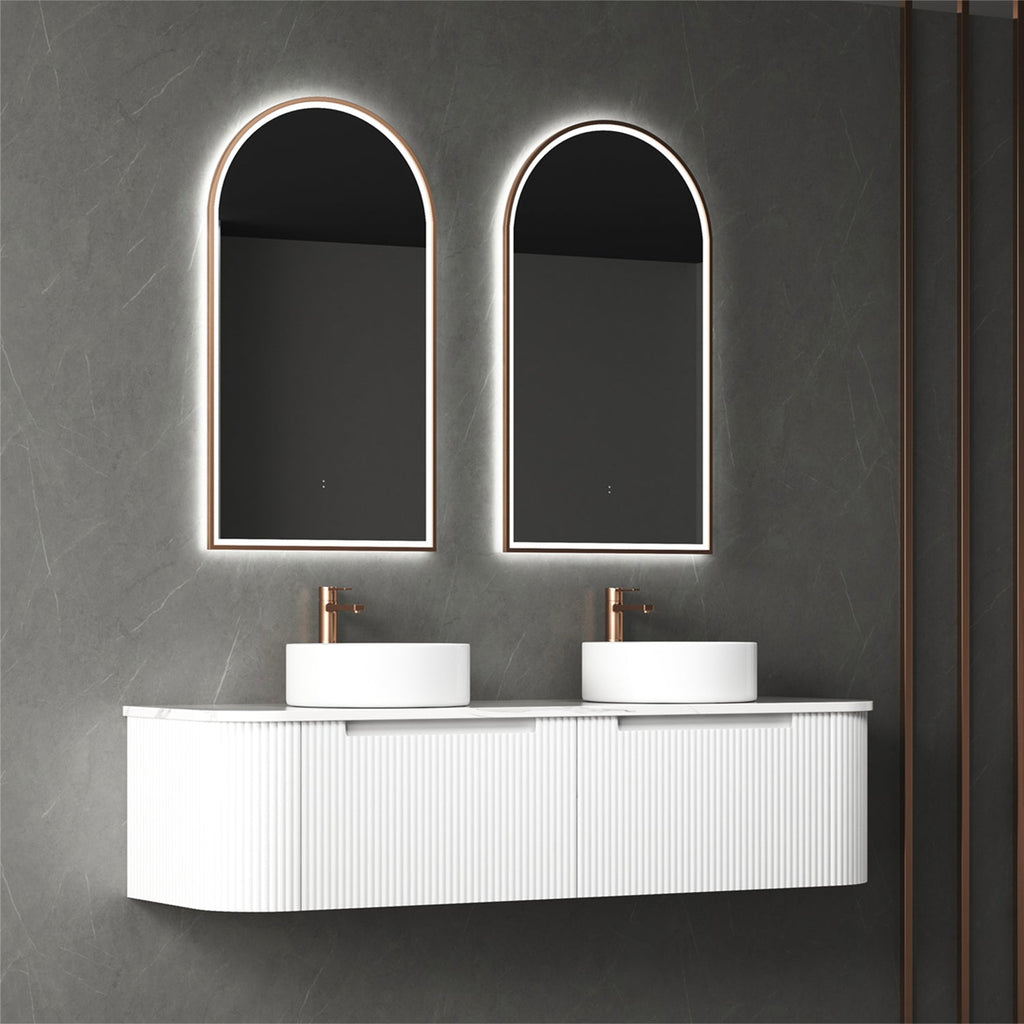 Petra Mark II Wall Hung Vanity 750 - 1800mm - Hera Bathware X Aulic CAWH402 - 1500 | 1500mmCabinet Only